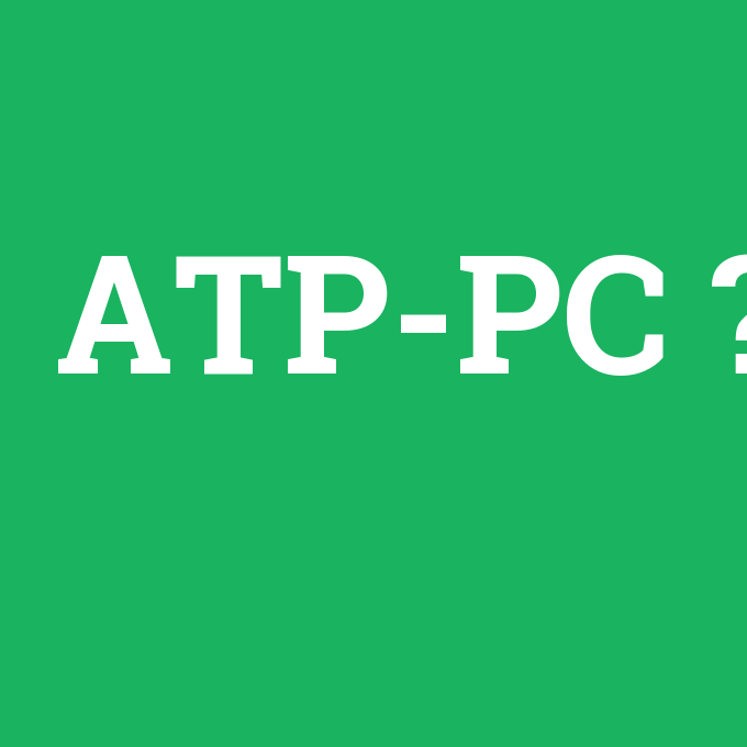 ATP-PC, ATP-PC nedir ,ATP-PC ne demek