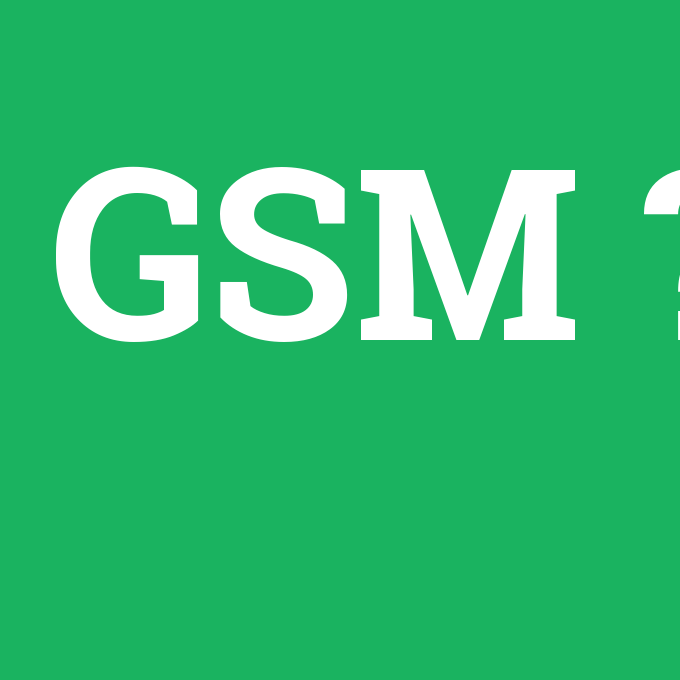 GSM, GSM nedir ,GSM ne demek