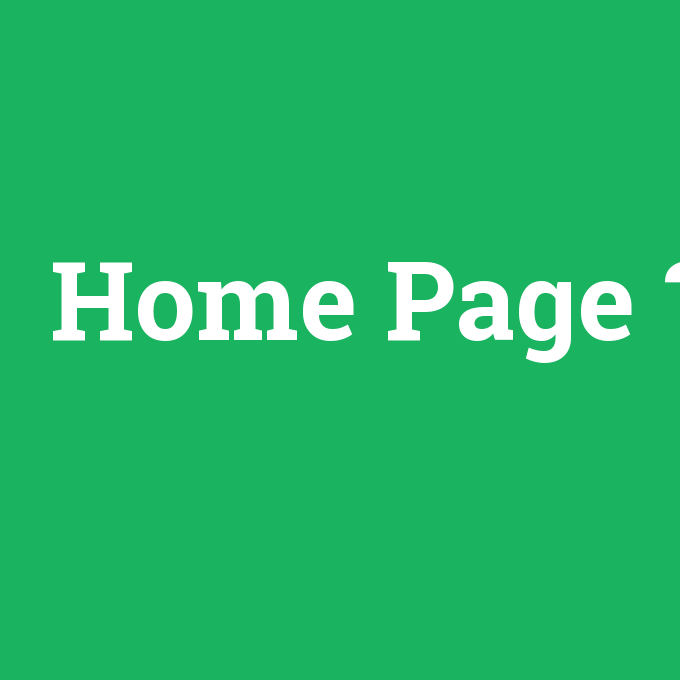 Home Page, Home Page nedir ,Home Page ne demek
