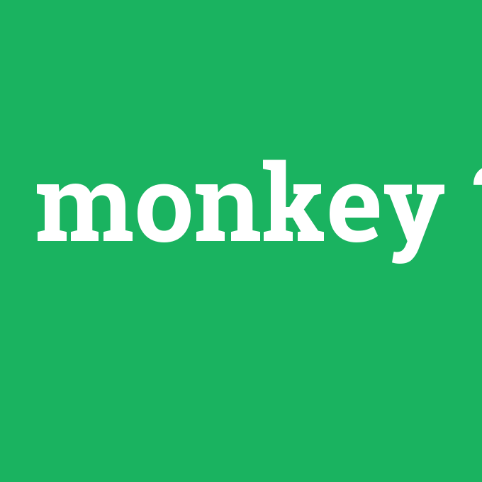 monkey, monkey nedir ,monkey ne demek