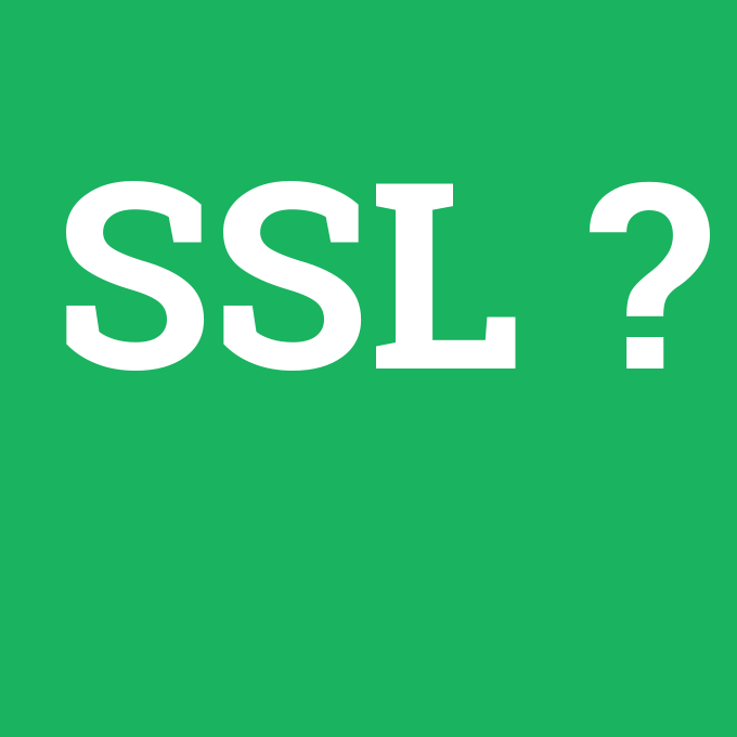 SSL, SSL nedir ,SSL ne demek
