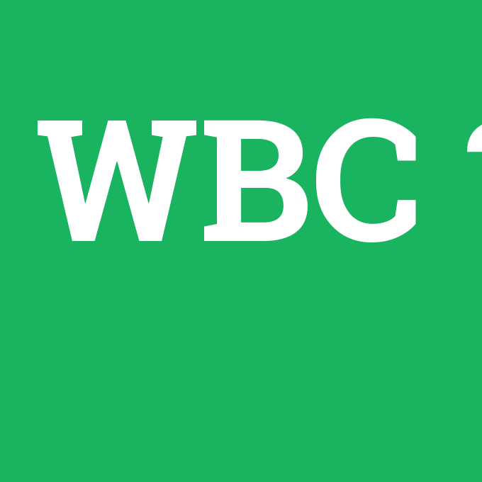 WBC, WBC nedir ,WBC ne demek