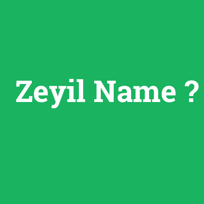 Zeyil Name, Zeyil Name nedir ,Zeyil Name ne demek