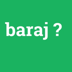 baraj