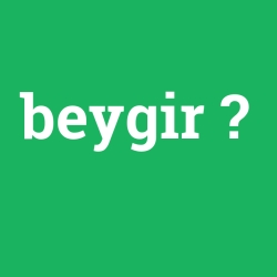beygir