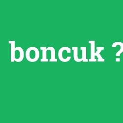 boncuk