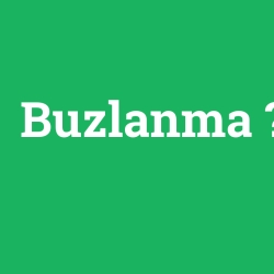 Buzlanma foto galeri