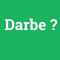 Darbe
