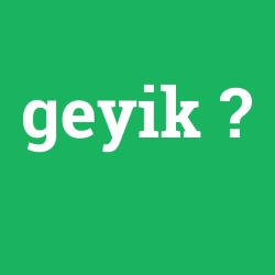 geyik