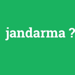 jandarma
