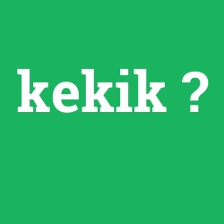 kekik