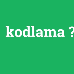 kodlama