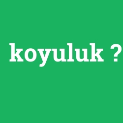 koyuluk