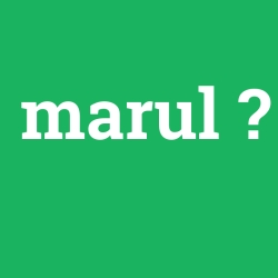 marul