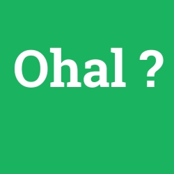 Ohal