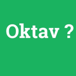 Oktav foto galeri