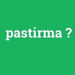 pastırma