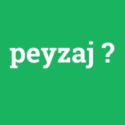 peyzaj