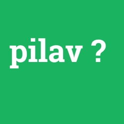 pilav