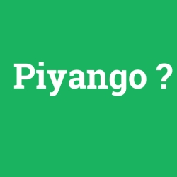 Piyango