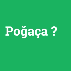 Poğaça