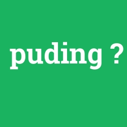 puding