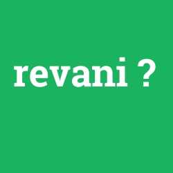 revani