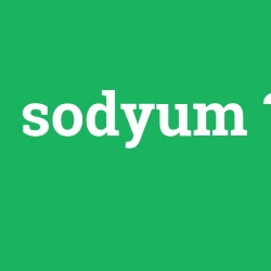 sodyum