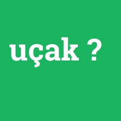 uçak