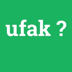 ufak