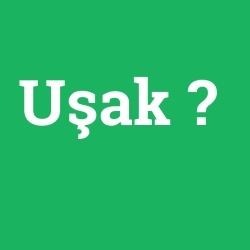 Uşak