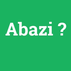 Abazi