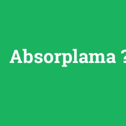 Absorplama