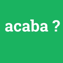 acaba