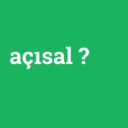 açısal
