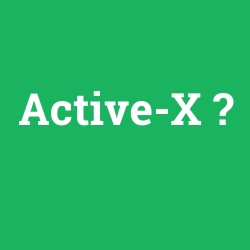 Active-X