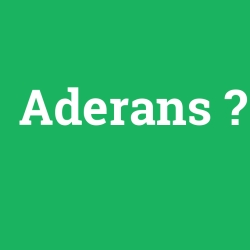 Aderans