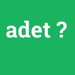 adet