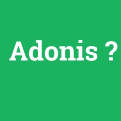 Adonis