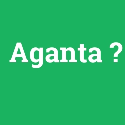 Aganta foto galeri
