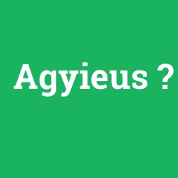 Agyieus