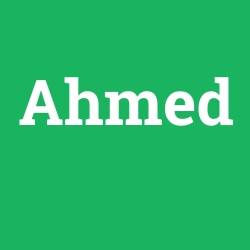 Ahmed