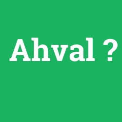 Ahval