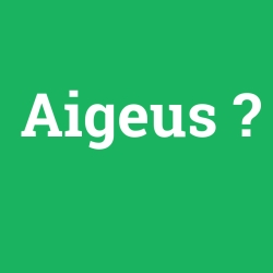 Aigeus