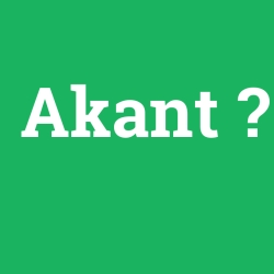 Akant