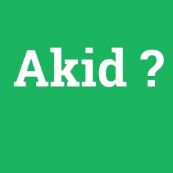 Akid