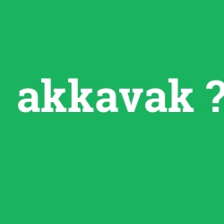 akkavak foto galeri