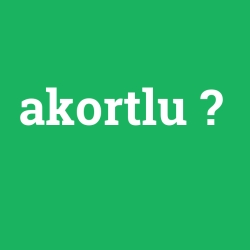akortlu