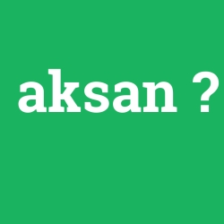 aksan