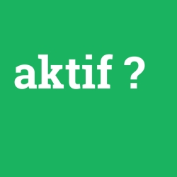 aktif